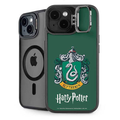 Wizarding World Harry Potter Slytherin House Crest iPhone 14 Kickstand Case